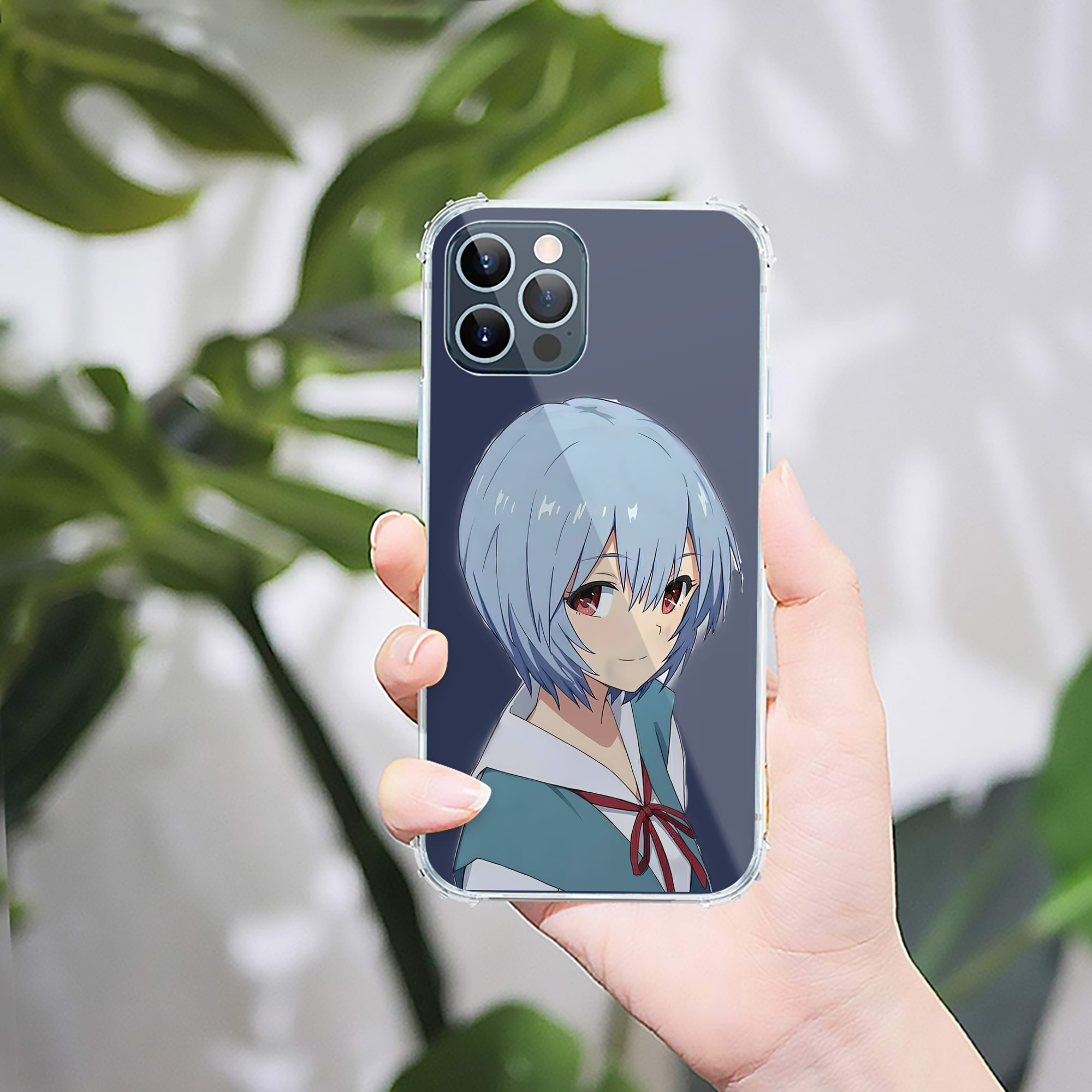 （画像用） EVA 新世紀エヴァンゲリオン 【iPhone 12シリーズ対応】透明スマホケース（クリアソフトケース）